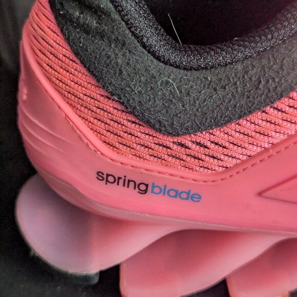 Adidas Women's Spring Blade Razor Shoe Size 8 Pink - Picture 3 of 7